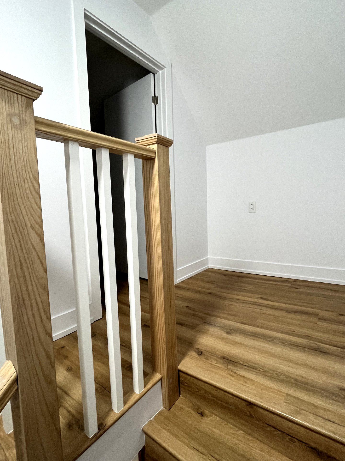 Upper staircase detail