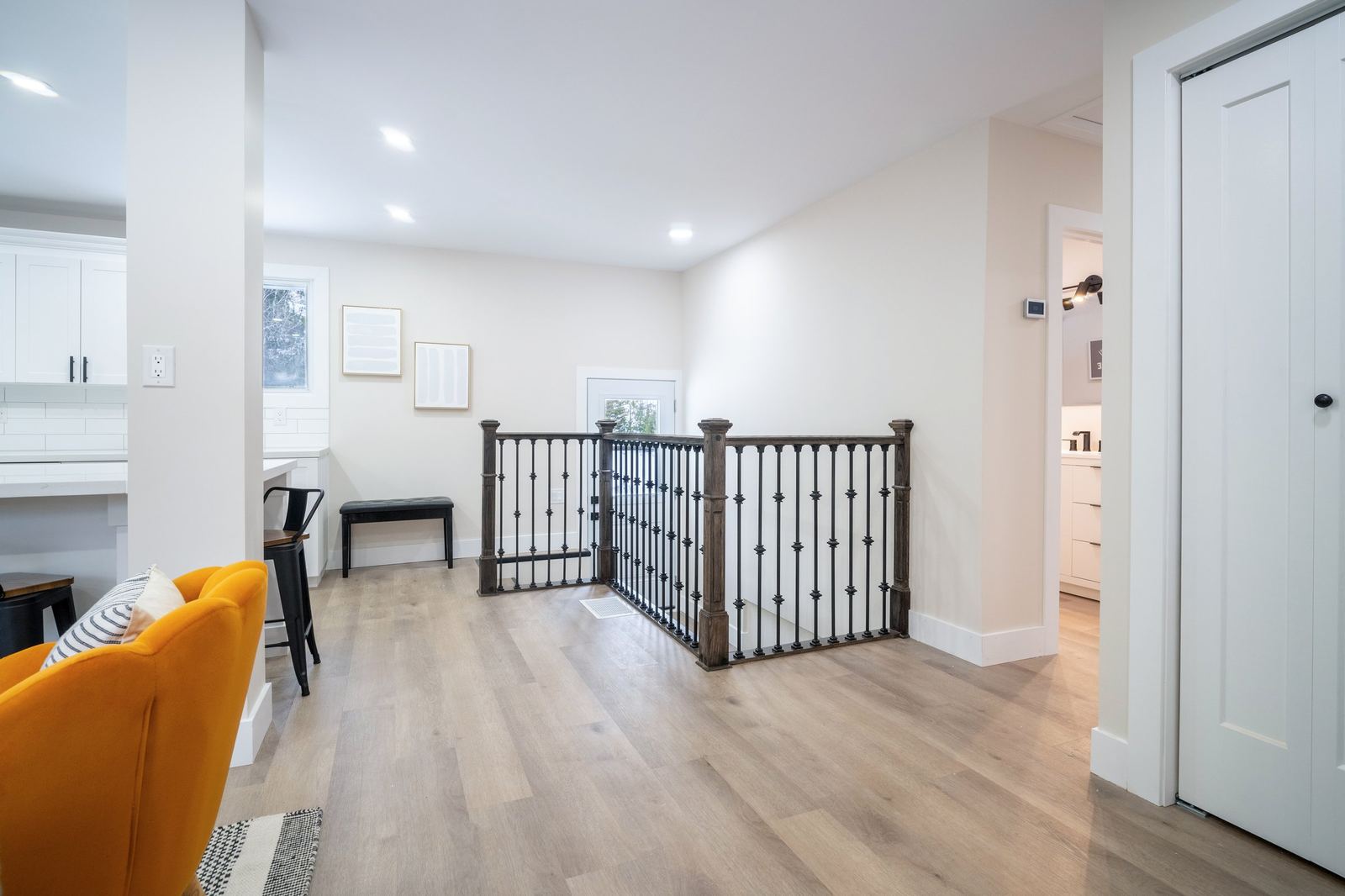 Hallway and staircase